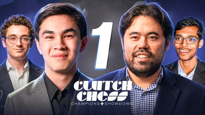 Clutch Chess. Биринчи кундан сўнг Жавоҳир Синдоров иккинчи ўринда бормоқда