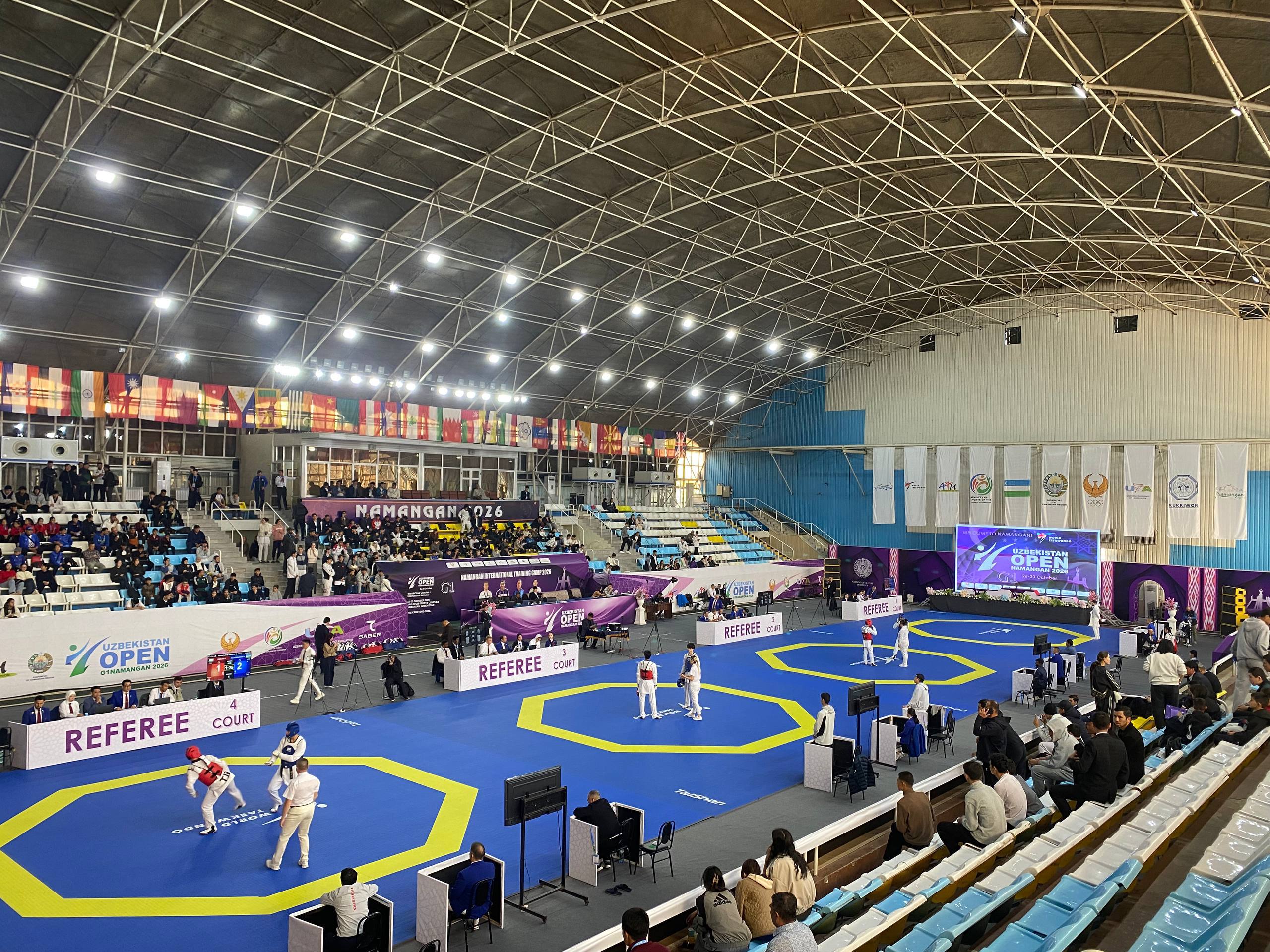 Наманганда таэквондо WT бўйича «Uzbekistan Open» халқаро турнири бўлиб ўтди